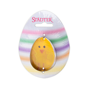Städter - Premium Ausstechform -  Ei 5,5 cm - Einzigartiger Ausstecher - Perfekt für Kreative Backkreationen für Ostern