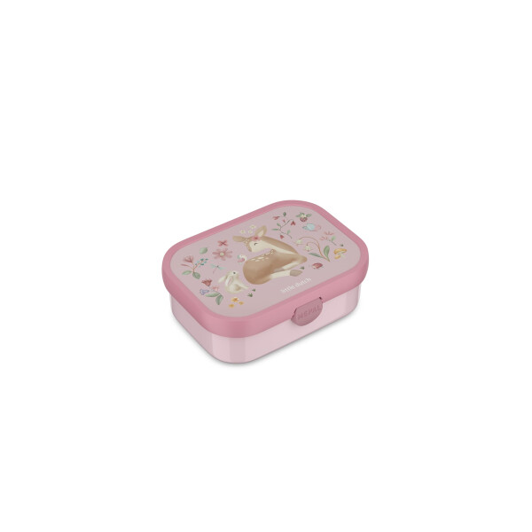 Mepal - Lunchbox Campus Little Dutch - Bento Lunchbox für Kinder - Brotdose mit Bento-Fach & Gabel - Meal Prep Box mit Clip-Verschluss - BPA-frei & Spülmaschinenfest - 750 ml - Fairy Garden