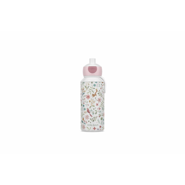 Mepal - Trinkflasche Pop-up Campus - Wasserflasche - Little Dutch - Auslaufsichere Flasche für die Schule - Wiederverwendbar - BPA-frei & Spülmaschinenfest - 400 ml - Fairy Wonders