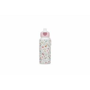 Mepal - Trinkflasche Pop-up Campus - Wasserflasche - Little Dutch - Auslaufsichere Flasche für die Schule - Wiederverwendbar - BPA-frei & Spülmaschinenfest - 400 ml - Fairy Wonders