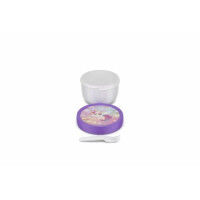 Mepal - Obstbox Campus - Snackbox für Kinder - Spülmaschinen- und mikrowellenfest - BPA-frei - 300 ml - Unicorn Glow