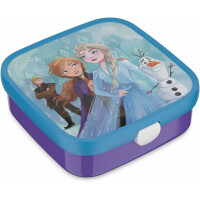 Mepal - Bento Brotdose Groß Campus - Bento Lunchbox für Kinder - Inklusive 2 auslaufsicheren Bento Fächern & Gabel - Bento-Fach ist mikrowellengeeignet - 2x 200 + 1250 ml - Frozen 2