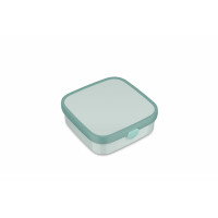 Mepal - Bento Brotdose Groß Campus - Bento Lunchbox für Kinder - Inklusive 2 auslaufsicheren Bento Fächern & Gabel - Bento-Fach ist mikrowellengeeignet - 2x 200 + 1250 ml - Cool mint