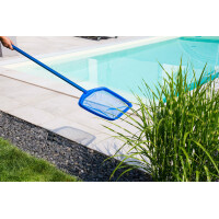 Steinbach | Laubkescher | verstärkter Kunststoffrahmen | kompatibel mit Teleskopstange | ideal für Teiche und Pools