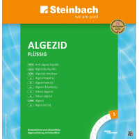 Steinbach | Poolpflege Algezid flüssig | 10l | wirksame Algenbekämpfung | kristallklares Wasser | ideal für Poolliebhaber