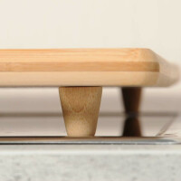 Kesper | Schneide- und Abdeckplatte Duo | aus FSC Bambusholz | je 50 x 28 x 4 cm | perfekt für Ceranfeldabdeckung