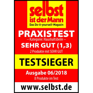 Freund Victoria Profiline Universalbeil 907 (Länge 37 cm, Holzbeil aus geschmiedetem Stahl, inkl. Aufbewahrungshalterung) 1560551