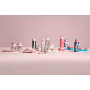 Mepal | Lunch-Set Campus | Lunch-Set für Kinder mit Pop-up Trinkflasche & Lunch Box | Lunch-Set für die Schule oder unterwegs | Spülmaschinenfest & BPA-frei | 400 ml + 750 ml | Frozen Sisters Forever