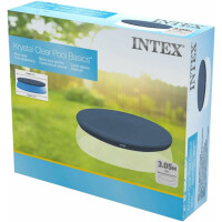 Intex freistehende Pool-Abdeckung Ø 3,05 m