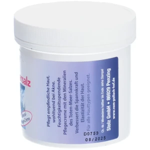 Pullach Hof | Totes Meer Salz Creme, 250ml Allgäuer Herstellung, Mineral Pflege Creme