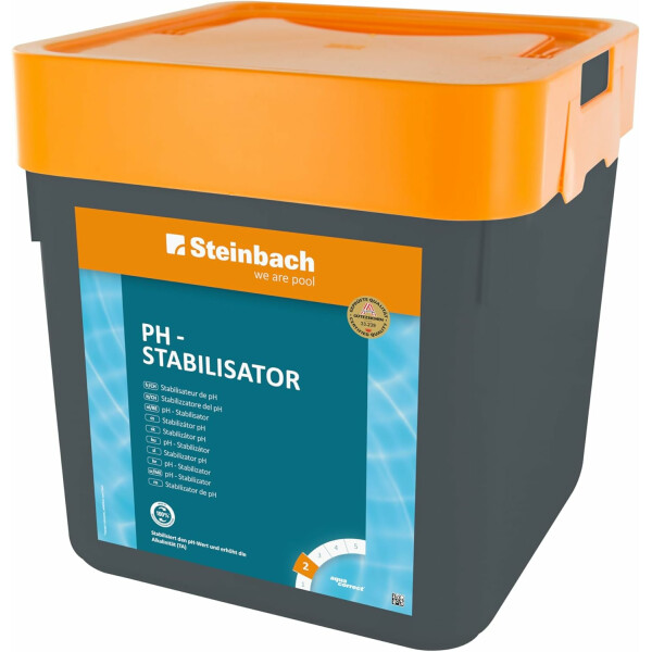 Steinbach | Poolpflege pH-Stabilisator | 5 kg | zur optimalen pH-Wert-Einstellung | effiziente Wasserpflege | einfache Anwendung #1