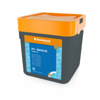 Steinbach | Poolpflege pH-Minus Granulat | Regulierung des pH-Werts | 7,5 kg | effiziente Anwendung für klares Wasser