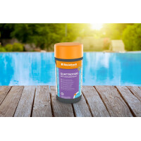Steinbach | Poolpflege Quattrotabs | langsamlöslich | 200g Tabs | ideal für langanhaltende Wasserhygiene | pflegt zuverlässig und effizient | geeignet für Pools jeder Größe.