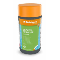 Steinbach | Beckenreiniger alkalisch | kraftvolle Reinigung | schonend zu Oberflächen | ideal für Pools | schnelle Wirkung | Inhalt: 1 Liter