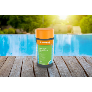 Steinbach | Beckenreiniger Super | kraftvolle Reinigung | schonend zu Oberflächen | ideal für Pools | schnelle Wirkung | Inhalt: 1 Liter