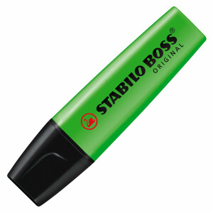 STABILO - Textmarker - BOSS ORIGINAL - 4er Pack - grün