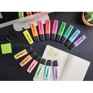 STABILO - Textmarker - BOSS ORIGINAL - 4er Pack - gelb, orange, grün, pink