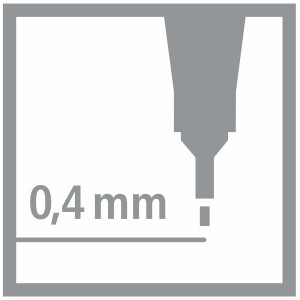 STABILO - Fineliner - point 88-10er Pack - Standardfarben