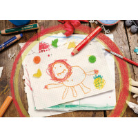 STABILO - Buntstift, Wasserfarbe & Wachsmalkreide - woody 3 in 1-6er Pack mit Spitzer - mit 6 verschiedenen Farben