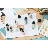 STABILO - Textmarker - BOSS MINI Naturevibes - 6er Pack - 6 Farben