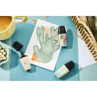 STABILO - Textmarker - BOSS MINI Naturevibes - 6er Pack - 6 Farben