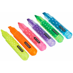 Legami - 6er Set Mini Textmarker Teddys Mood, 6 Stück (1er Pack)