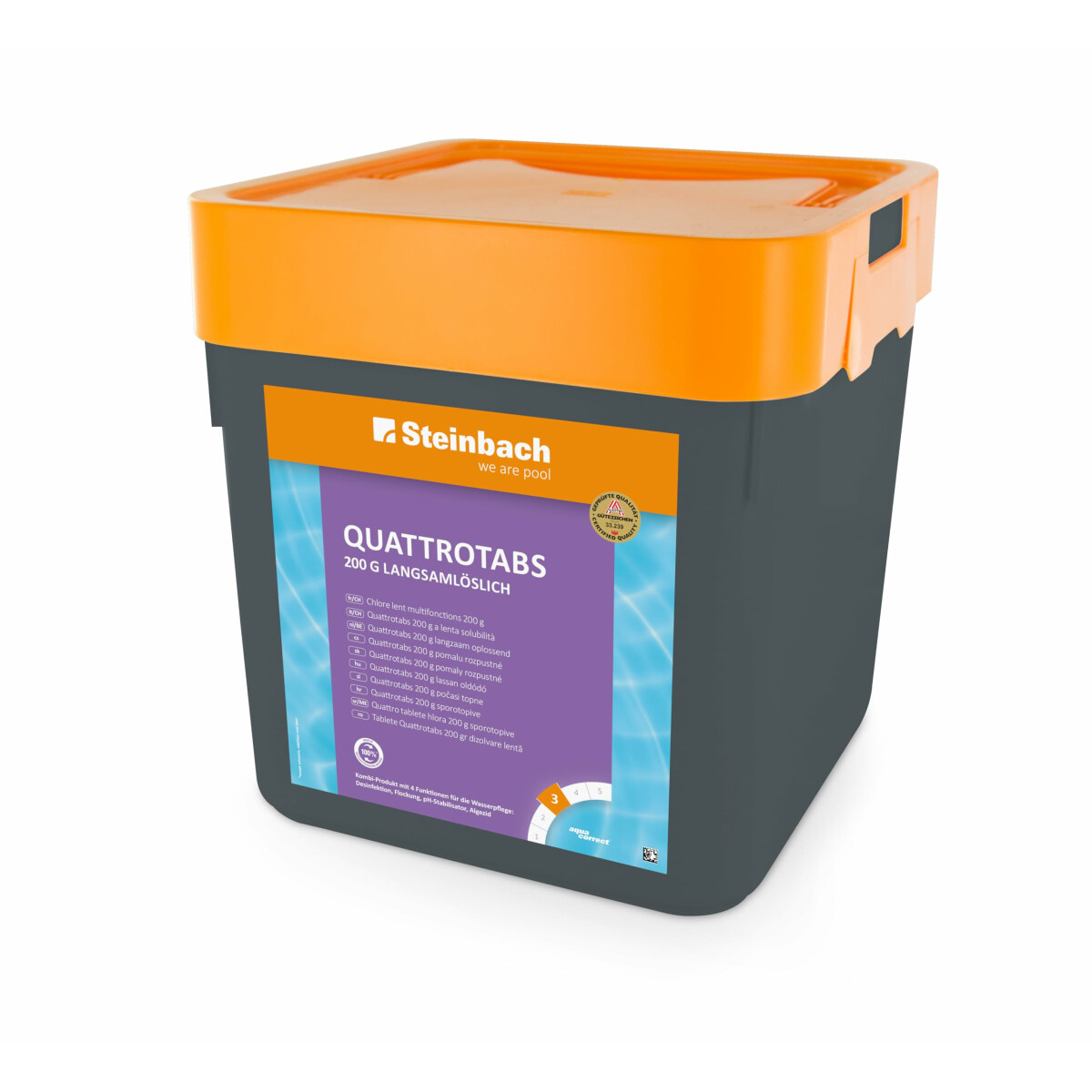Steinbach Poolpflege Quattrotabs 200g la box