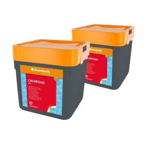 Steinbach Poolpflege Chlortabs 20g, 2X 5 kg, Chlorprodukte