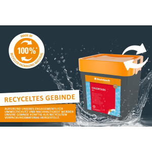 Steinbach Poolpflege Chlortabs 20g, 2X 5 kg, Chlorprodukte