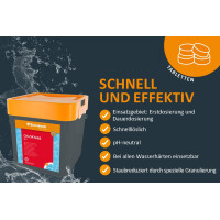 Steinbach Poolpflege Chlortabs 20g, 2X 5 kg, Chlorprodukte