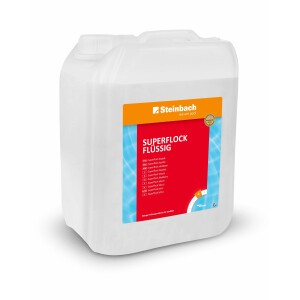 Steinbach Wasserpflege Superflock flüssig - 0754305TV00 - 5 l - Flüssiger Trübungsentferner für Sandfilter