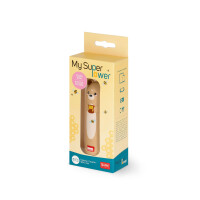 Legami - Tragbares Ladegerät - My Super Power, lädt 2 Geräte gleichzeitig, USB-Kabel Typ C im Lieferumfang enthalten, tragbare Powerbank, Durchmesser 3,5 cm, Höhe 11,60 cm, Teddy Bear