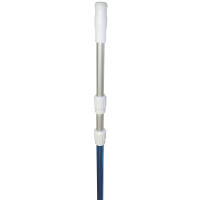 Steinbach Aluminium Teleskopstange 2-teilig, teleskopierbar von 240-480 cm - 061192KT - Naturkarton Verpackung, Blau