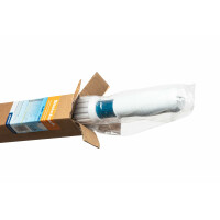 Steinbach Aluminium Teleskopstange 2-teilig, teleskopierbar von 240-480 cm - 061192KT - Naturkarton Verpackung, Blau
