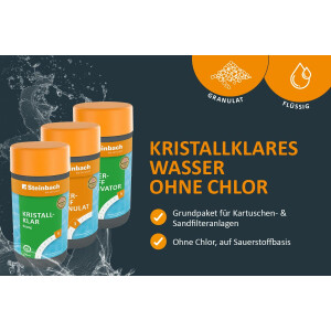 Steinbach Poolpflege Sauerstoff Starterset, Pool Startersets, 0759018TS