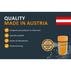 Steinbach | Wasserpflege Sauerstoff Starter Set I Pool Starterset für Einsteiger I Sauerstoffgranulat & Sauerstoffaktivator | Pool-Zubehör-Set ideal für Erstdosierung