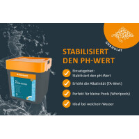 Steinbach Wasserpflege pH-Stabilisator - 0753405TV02 - 2X 5 kg - Stabilisiert den pH-Wert und erhöht die Alkalinität (TA-Wert)