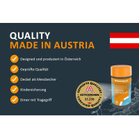Steinbach Poolpflege-Set | Chlorgranulat 1kg & Filter Balls 700g | Schockchlorung & Wasserdesinfektion | ersetzt Filtersand | kristallklares Poolwasser ohne Rückstände