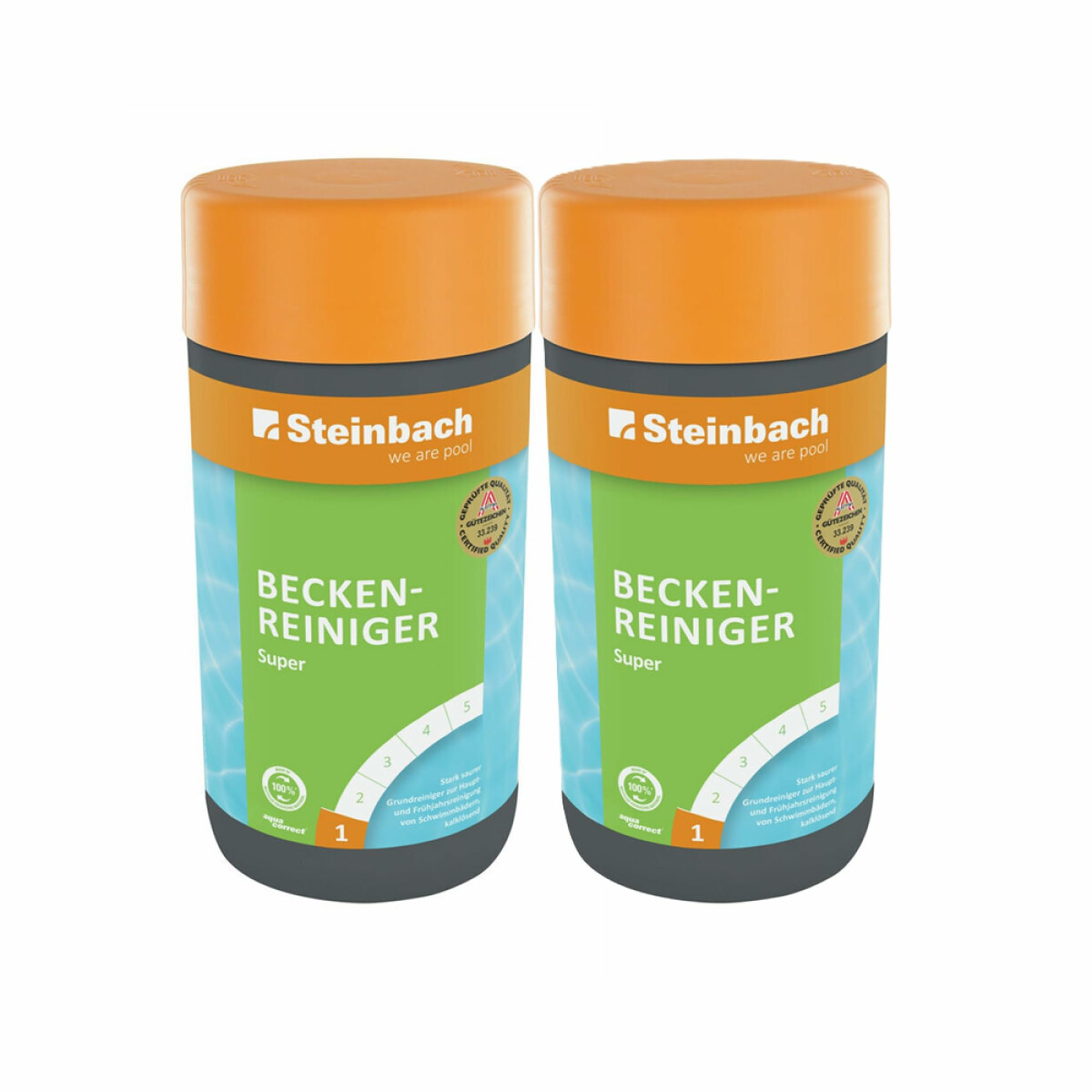 STEINBACH Beckenreiniger Super 2 l | starker Pool-Grundreini