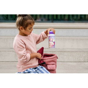 Mepal | Lunch-Set XL Campus Little Dutch | Bentobox groß & Trinkflasche | Spülmaschinenfest | 400 & 1300 ml | Mit Fächern, Gabel & Clip-Verschluss | Perfekt für Snacks & Mahlzeiten | Fairy Garden