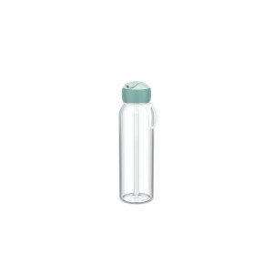 Mepal - Wasserflasche Flip-Up Campus - Auslaufsichere Trinkflasche für Schule & Unterwegs - Transparente Trinkbecher - BPA-frei & Spülmaschinenfest - 500 ml - Cool mint