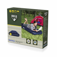 Bestway Pavillo aufblasbares Single-Luftbett Blue Horizon für eine Person, 185 x 76 x 22 cm