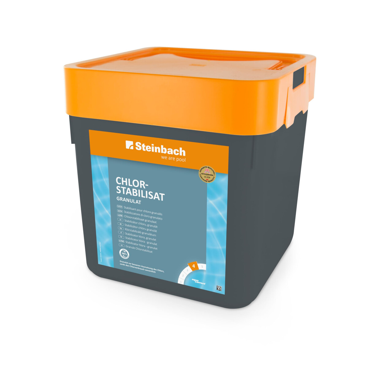 Steinbach Poolpflege Chlorstabilisat Gra box