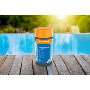 Steinbach | Poolpflege pH-(minus) Granulat | 1,5 kg | zur optimalen pH-Wert-Einstellung | effiziente Wasserpflege | einfache Anwendung