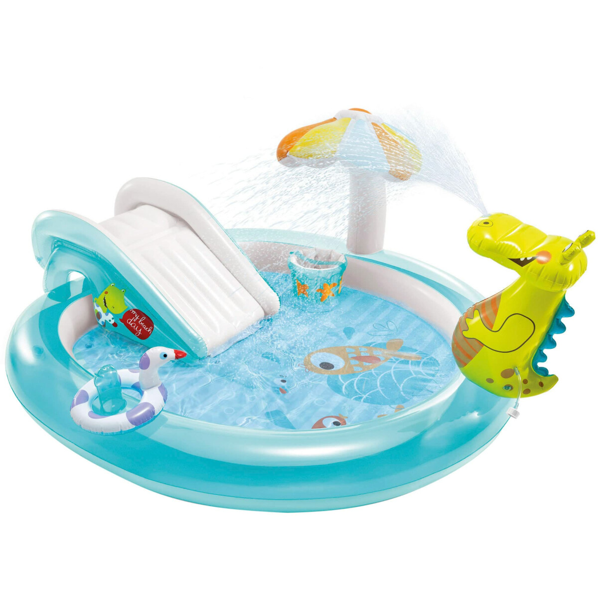 Intex | Aufblasbarer Spielplatz Alligator - 57165NP
