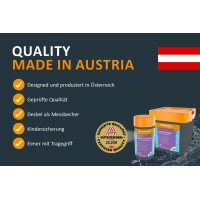 Steinbach Poolpflege Test-Set | Quicktest Streifen für pH-Wert & freies Chlor + Quattrotabs 200g | Wasseranalyse & Desinfektion in einem Set | schnelllöslich & pH-neutral | für Pools & Whirlpools