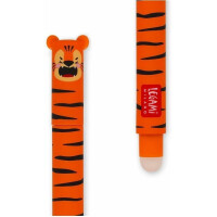 LEGAMI Set mit 10 radierbaren Gelstiften + Panda 2-in-1 Federmäppchen - mit thermoempfindlicher Löschtinte, verschiedene Tintenfarben und Schaftdesigns, 0,7 mm Spitze, Set 2