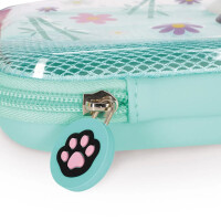 LEGAMI WonderWow Federmäppchen & radierbarer Stift | Set mit 5 niedlichen Tierstiften mit thermosensitiver Tinte + Federmäppchen mit 2 Fächern (Panda)
