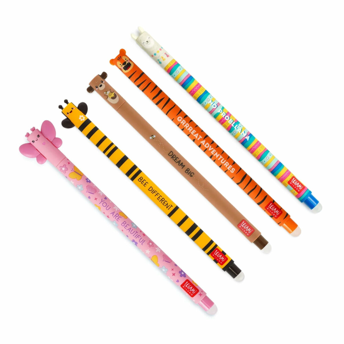 LEGAMI Gelstifte Set 5 Stück | radierbare Thermotinte |