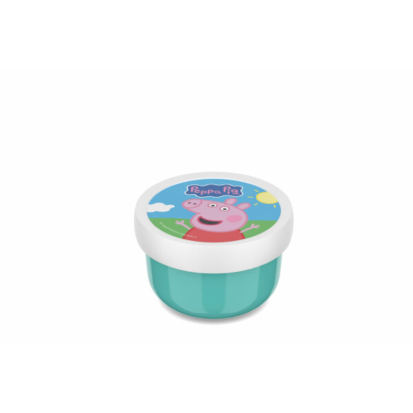 Mepal - Obstbox Campus - Snackbox für Kinder - Spülmaschinen- und mikrowellenfest - BPA-frei - 300 ml - Peppa Pig